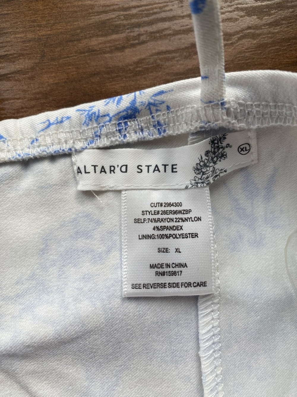 Altar'd State Meg Toile Dress - Picture 4 of 4